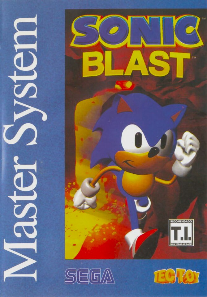 The coverart image of Sonic Blast