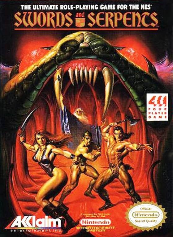 The coverart image of Swords and Serpents