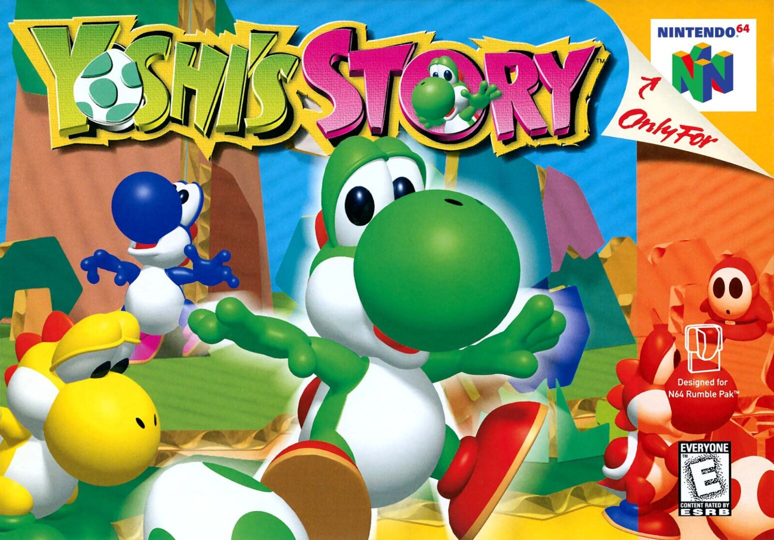 The coverart image of Yoshi's Story