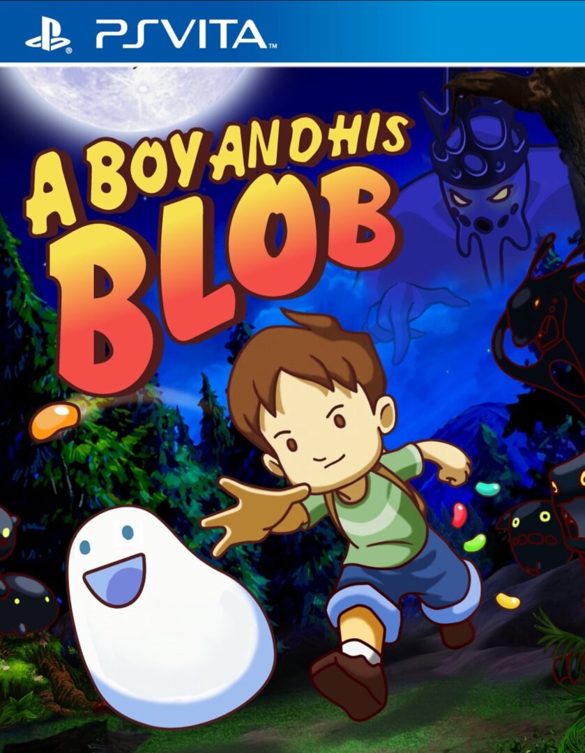 The coverart image of A Boy and His Blob