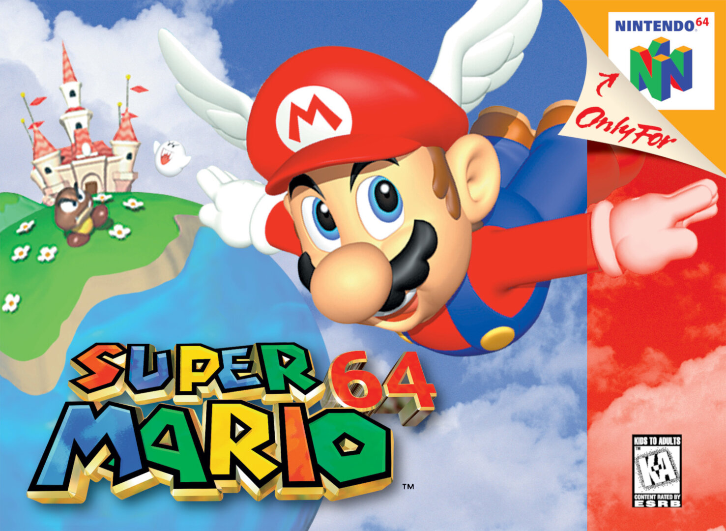 The coverart image of Super Mario 64 (Portuguese Patched) 