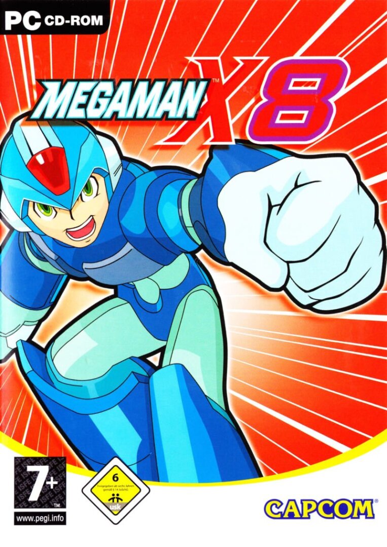 The coverart image of Mega Man X8