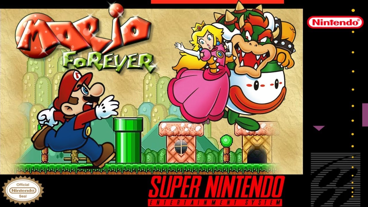 The coverart image of Mario Forever: SMW Edition