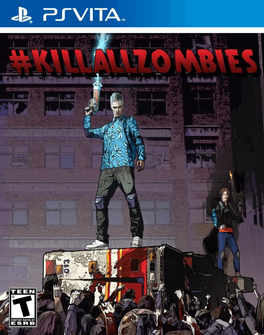 The coverart image of #KILLALLZOMBIES