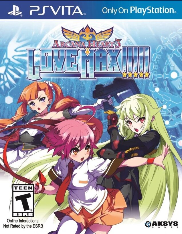 The coverart image of Arcana Heart 3 LOVE MAX!!!!!