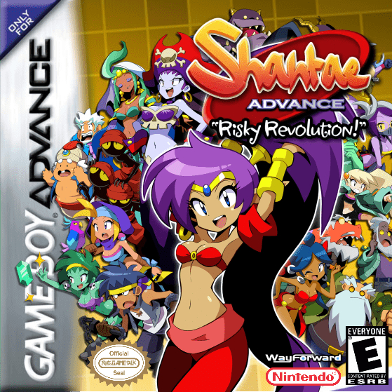 The coverart image of Shantae Advance: Risky Revolution