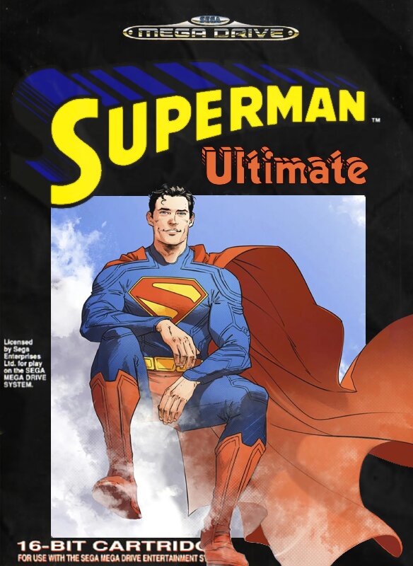 The coverart image of Ultimate Superman 