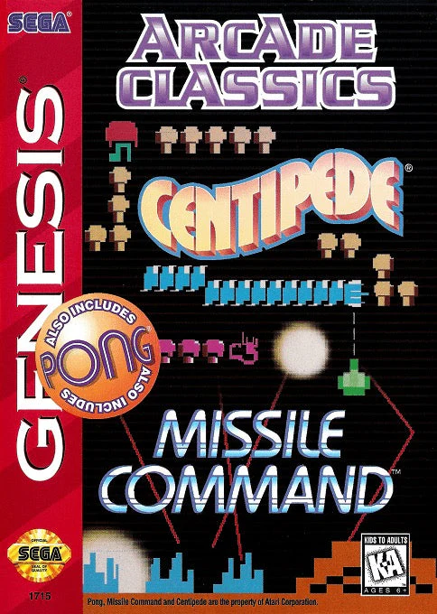 The coverart image of Arcade Classics