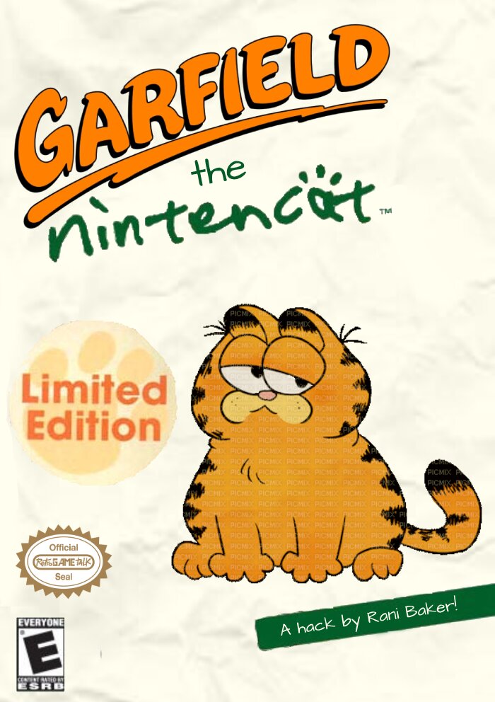 The coverart image of Garfield: The Nintencat