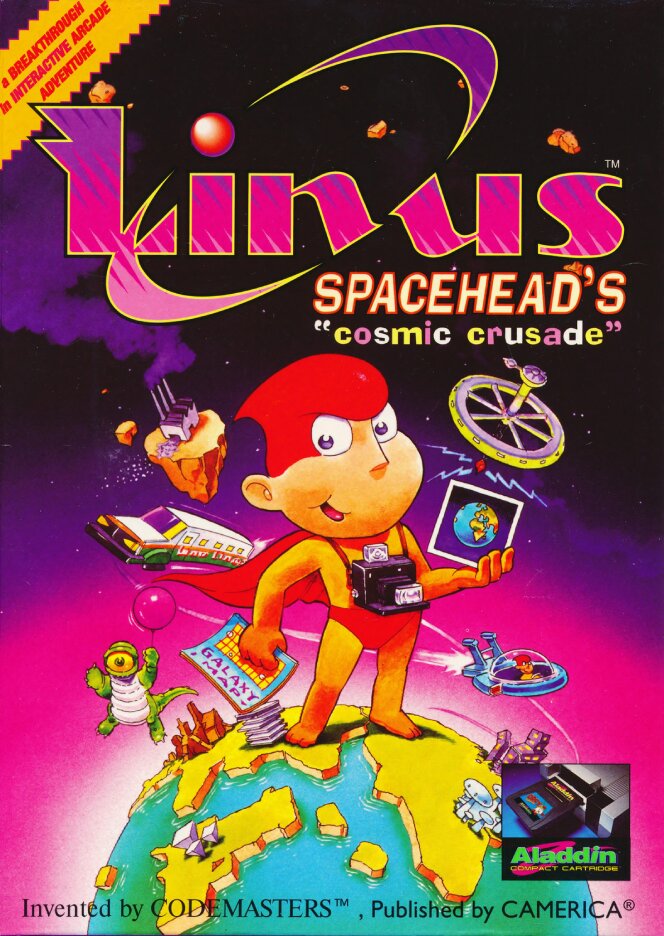 The coverart image of Linus Spacehead's Cosmic Crusade