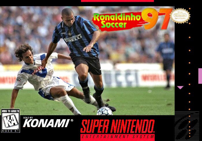 The coverart image of Ronaldinho Soccer '97