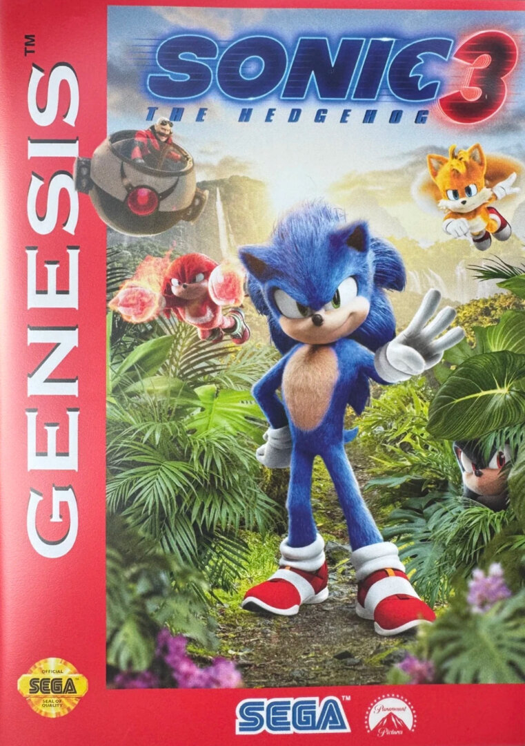 The coverart image of Sonic The Hedgehog 3 (Promo Cartridge)