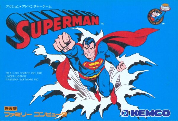 The coverart image of Superman (Kemco)