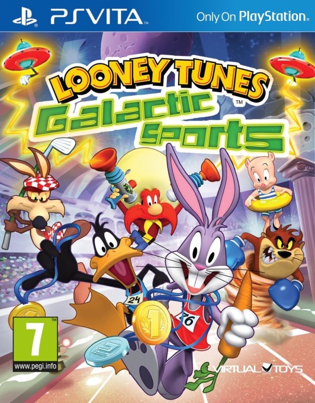 The coverart image of Looney Tunes: Galactic Sports