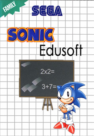The coverart image of Sonic's Edusoft