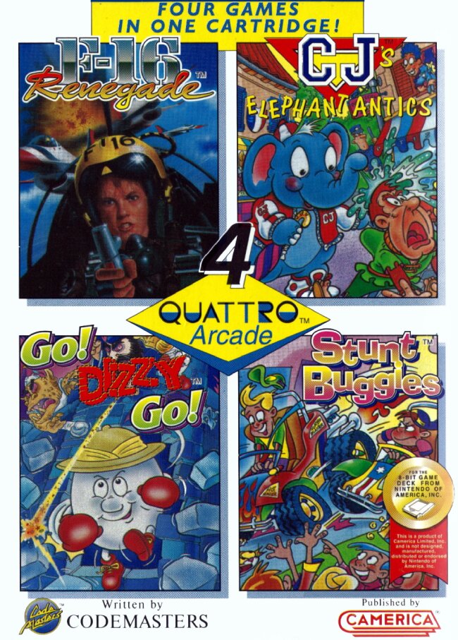 The coverart image of Quattro Arcade