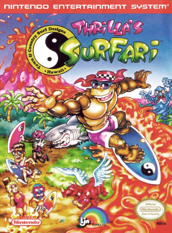 The coverart image of Town & Country Surf Designs II: Thrilla's Surfari