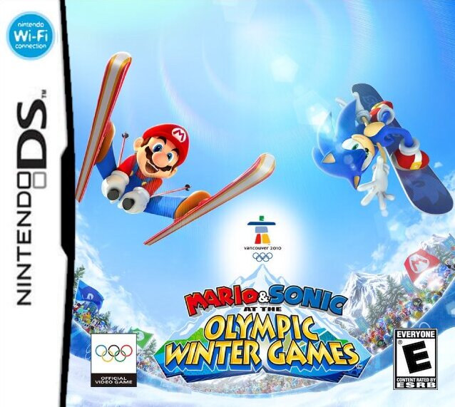 The coverart image of Mario & Sonic at the Olympic Winter Games (AP Fix)