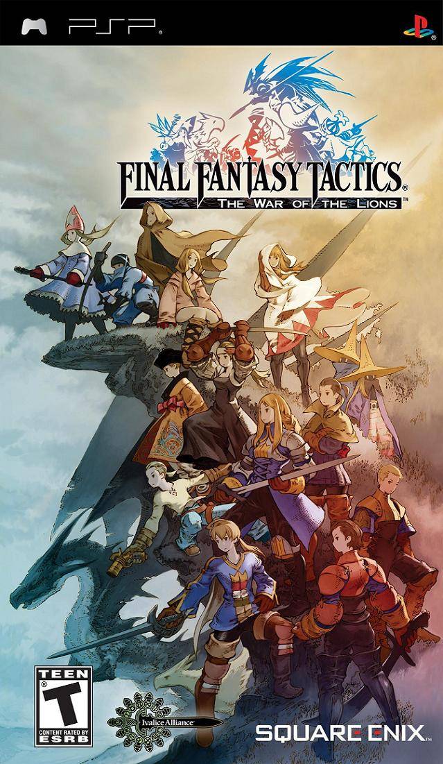 The coverart image of Final Fantasy Tactics: The War of the Lions (Portuguese Patched)