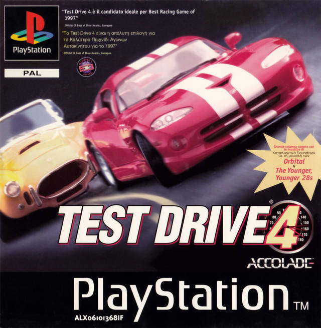 The coverart image of Test Drive 4