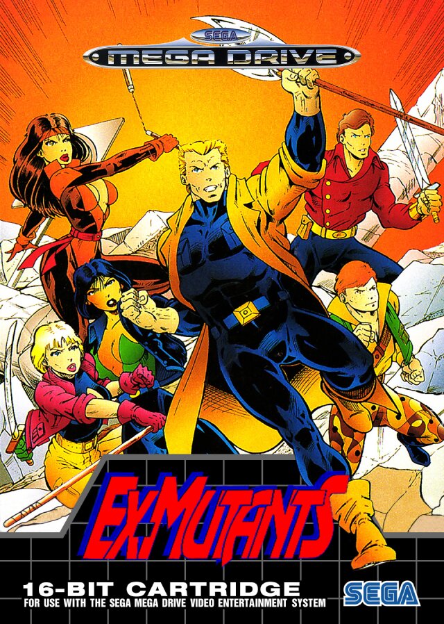 The coverart image of Ex-Mutants
