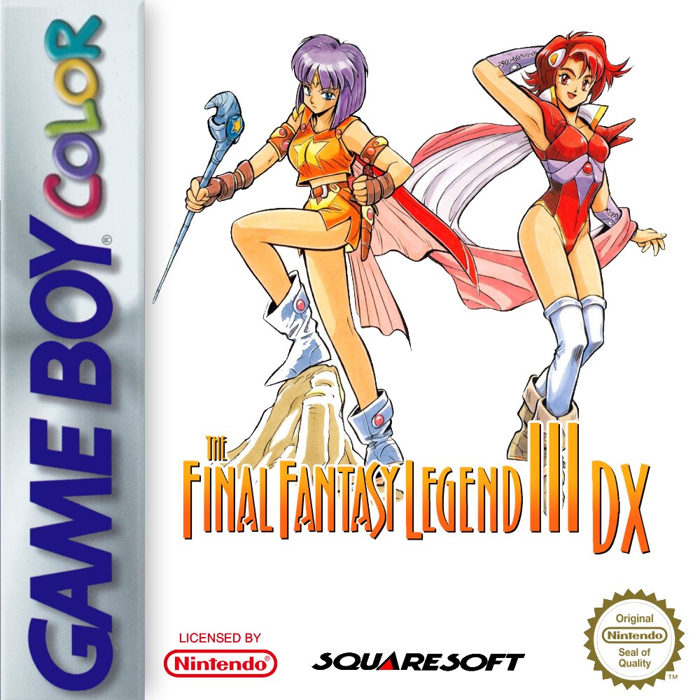 The coverart image of Final Fantasy Legend III DX