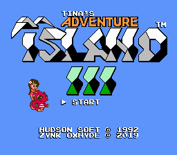 The coverart image of Tina's Adventure Island III