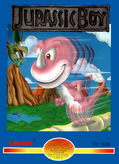 The coverart image of Jurassic Boy 2