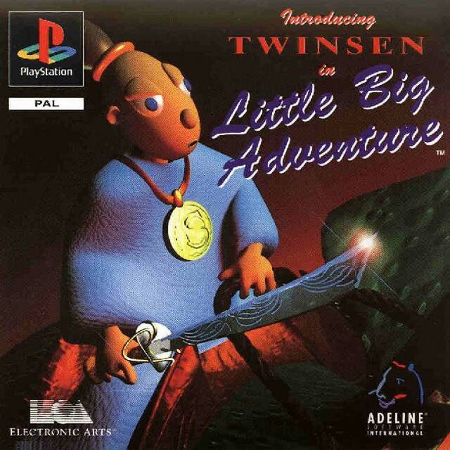 The coverart image of Little Big Adventure