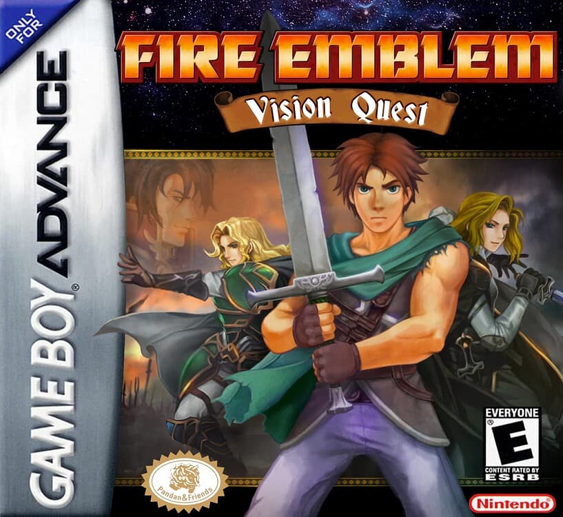 The coverart image of Fire Emblem: Vision Quest