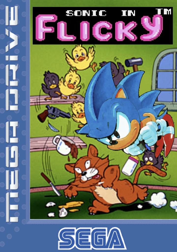 The coverart image of Sonic in Flicky