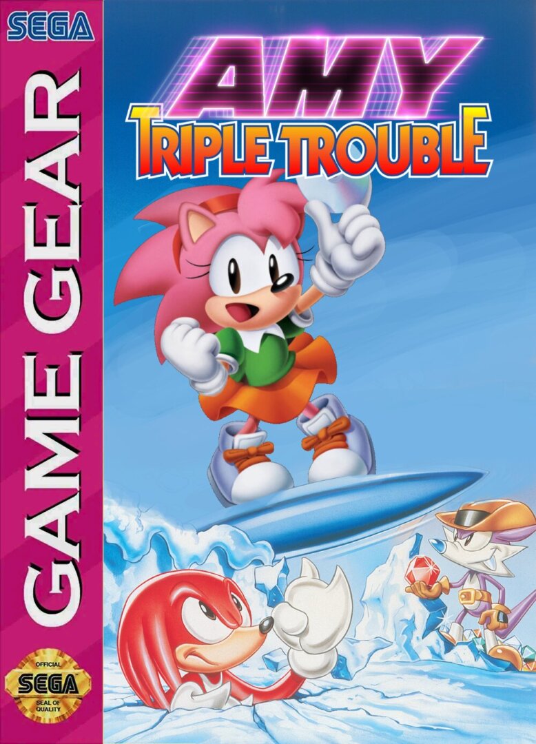 The coverart image of Amy Rose in Sonic Triple Trouble