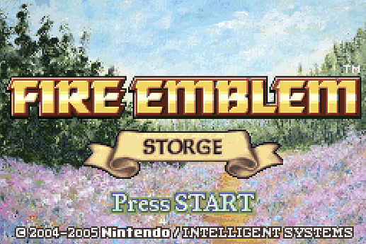 The coverart image of Fire Emblem Storge