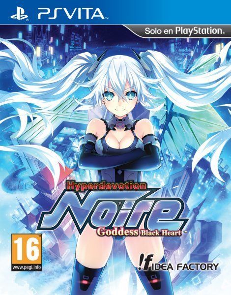 The coverart image of Hyperdevotion Noire: Goddess Black Heart