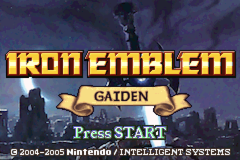 The coverart image of Iron Emblem Gaiden