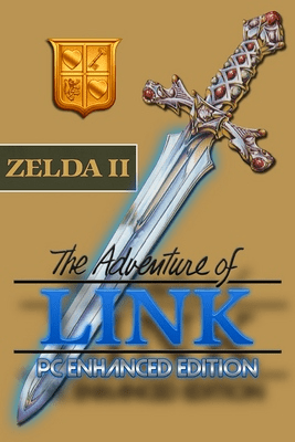 The coverart image of Zelda II Enhanced - Zelda Again: Link is Adventuresome