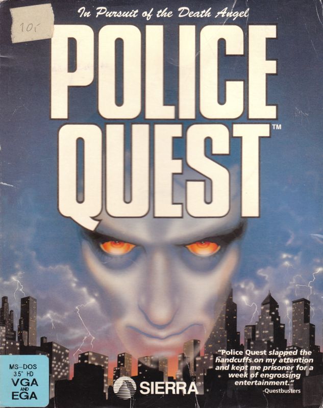 The coverart image of Police Quest: In Pursuit of the Death Angel
