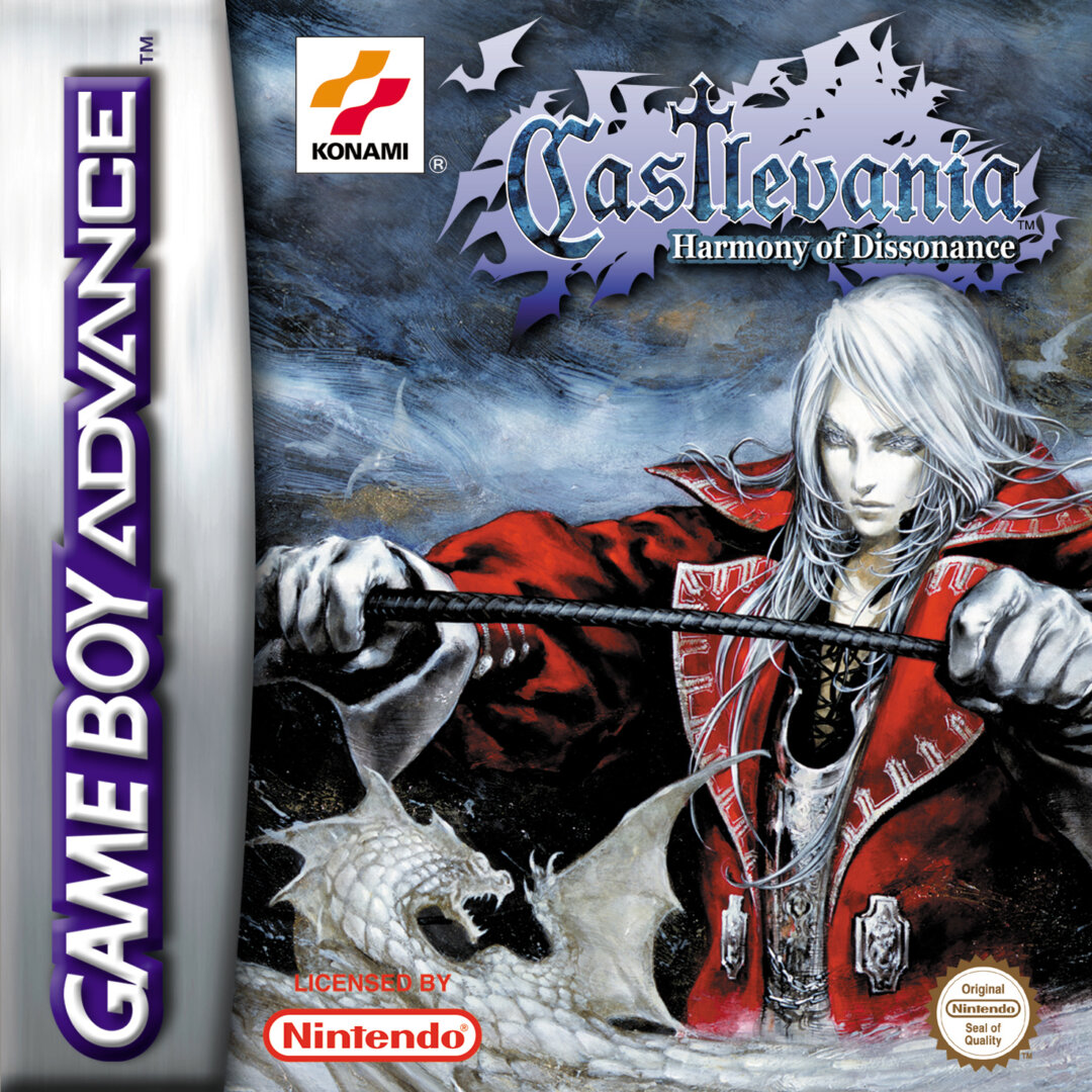 The coverart image of Castlevania: Harmony of Dissonance (Portuguese Patched + Recolor)