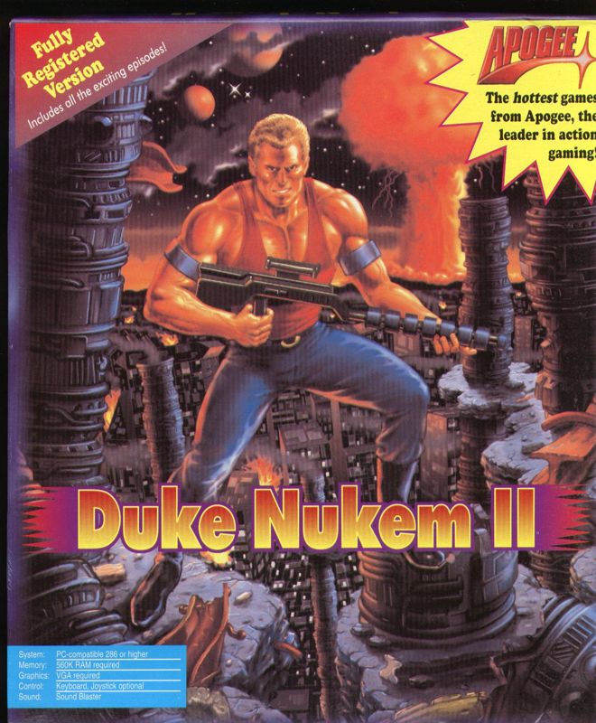 The coverart image of Duke Nukem II (Rigel Engine Port)
