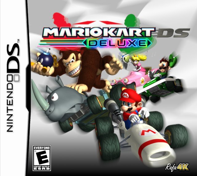 The coverart image of Mario Kart DS Deluxe