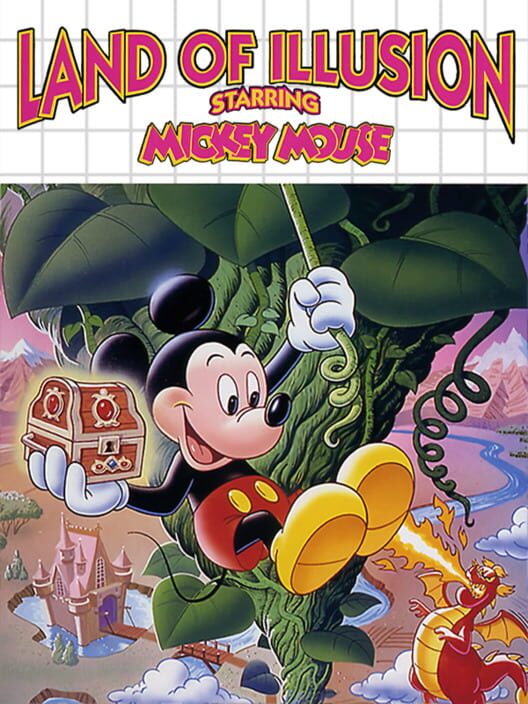 The coverart image of Land of Illusion: Starring Mickey Mouse