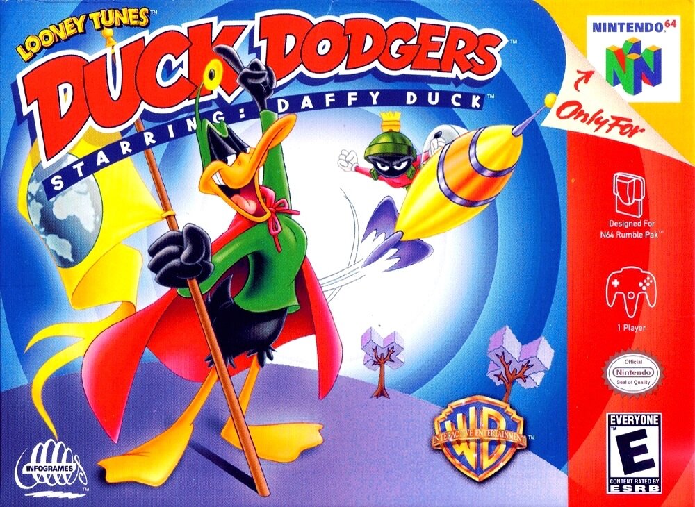 The coverart image of Duck Dodgers: Starring Daffy Duck