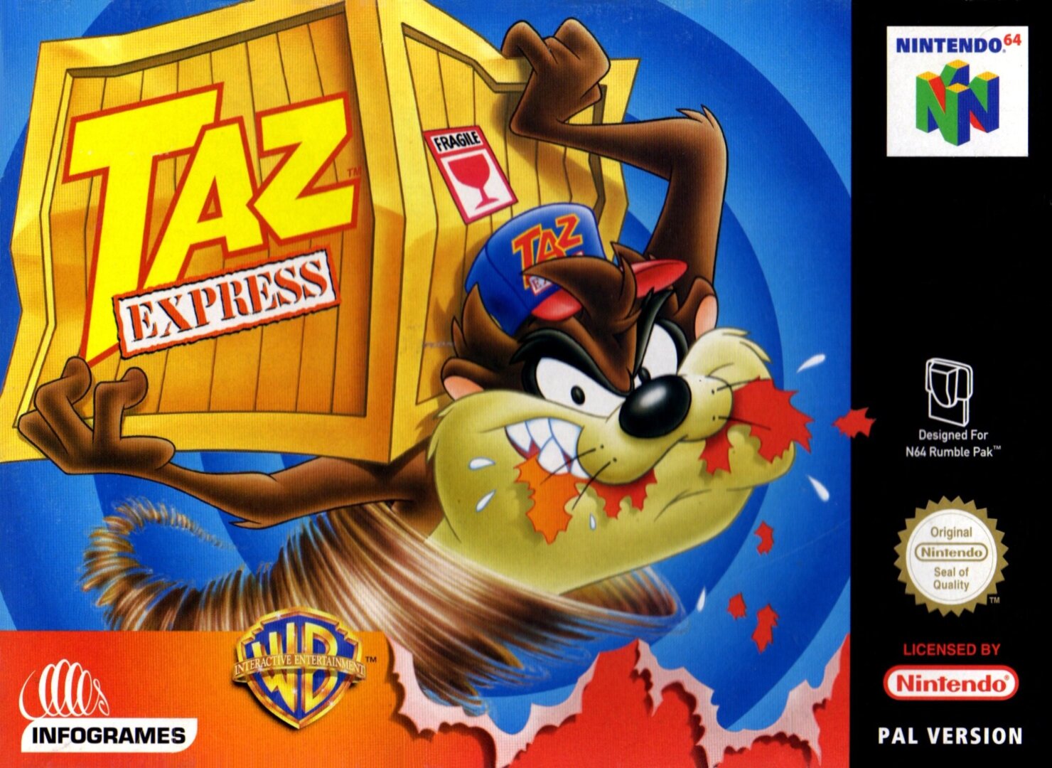 The coverart image of Taz Express