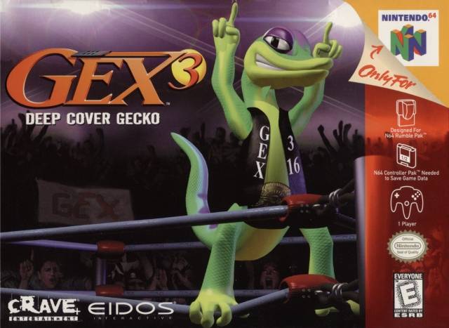 The coverart image of Gex 3: Deep Cover Gecko