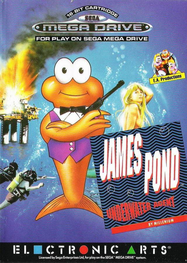 The coverart image of James Pond - Underwater Agent 