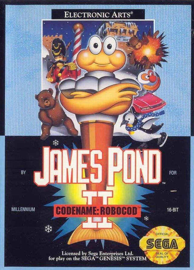 The coverart image of James Pond II - Codename - Robocod