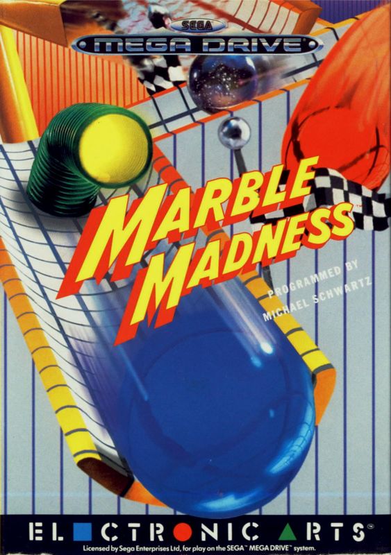 The coverart image of Marble Madness 