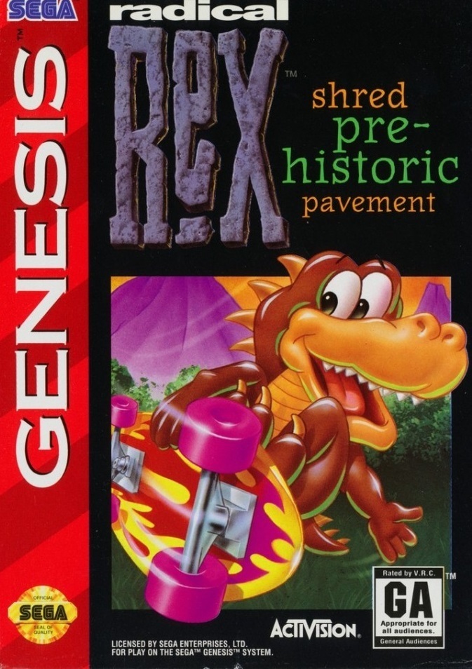 The coverart image of Radical Rex