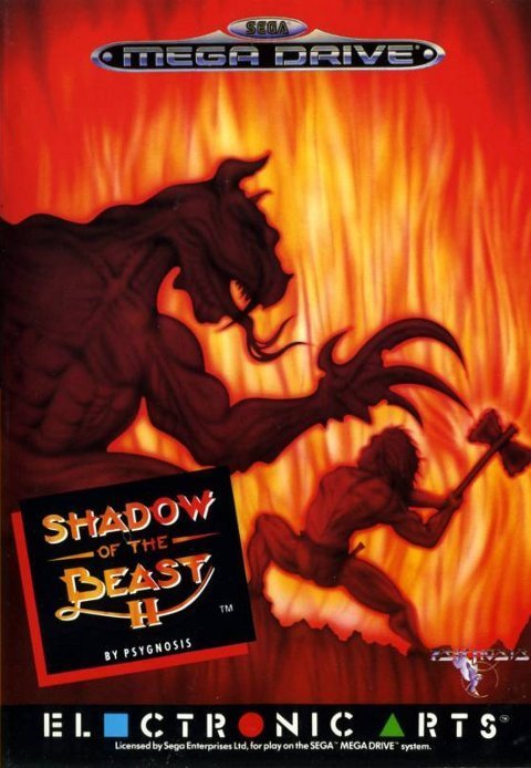 The coverart image of Shadow of the Beast II 