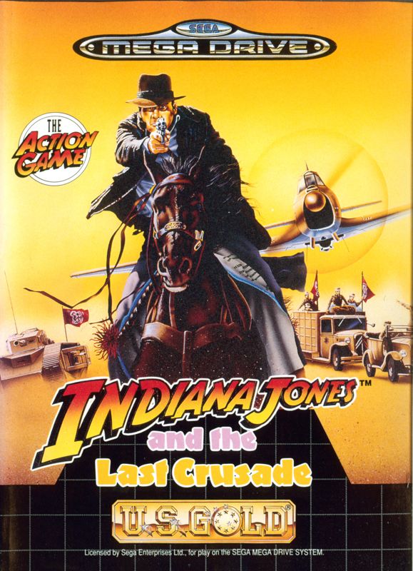 The coverart image of Indiana Jones and the Last Crusade